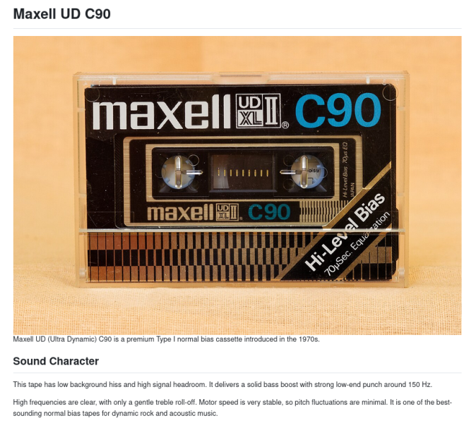 Открытый проект Cassette Simulation позволяет делать имитацию аудиопрофилей кассетной ленты с&nbsp;помощью FFmpeg