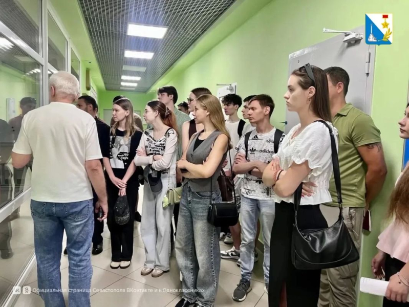 Студенты СевГУ прошли практику в Единой дежурно-диспетчерской службе Севастополя