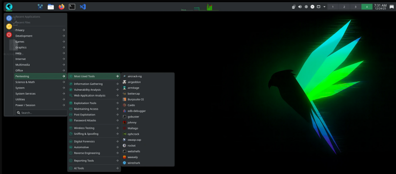 Вышел дистрибутив Parrot OS 7.0 для этического хакинга с ядром Linux 6.12 LTS и новыми инструментами для пентестов
