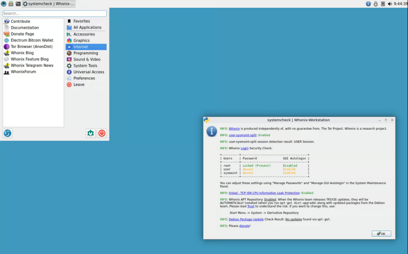 Вышел Linux-дистрибутив для анонимных коммуникаций Whonix 18.0