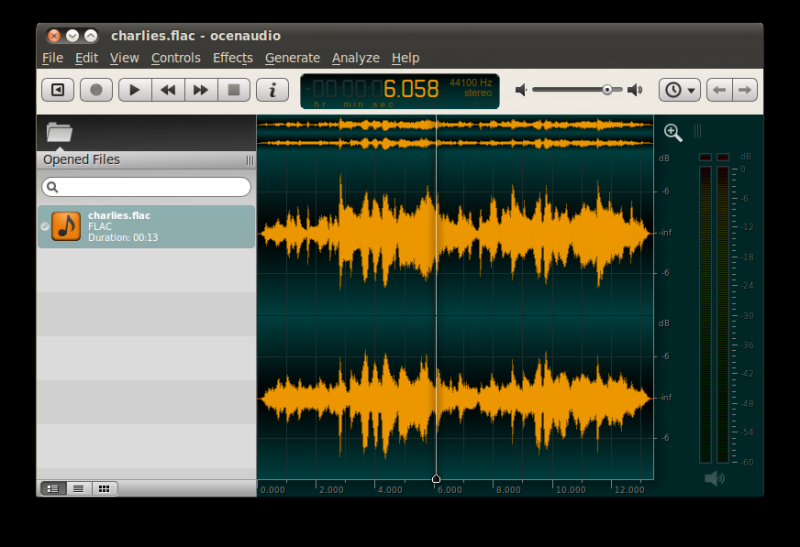 Вышел Ocenaudio 3.20 — бесплатный мультиплатформенный аудио- и музыкальный редактор