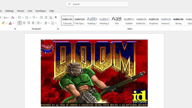 Марк Руссинович выпустил MS Paint Doom