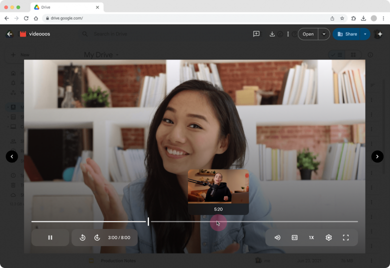 Пользователи Google Drive теперь могут оставлять замечания к моментам видео без ручного ввода таймкодов