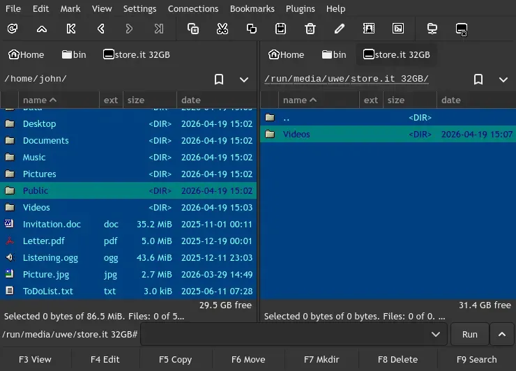 Релиз консольного файлового менеджера Midnight Commander 6.0 (mc6)