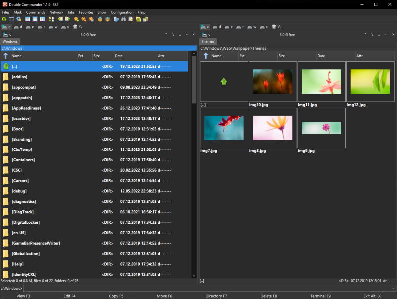 Релиз консольного файлового менеджера Midnight Commander 6.0 (mc6)