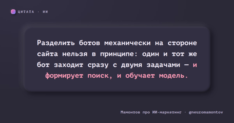 Cloudflare позволит блочить обучающих ИИ‑ботов?