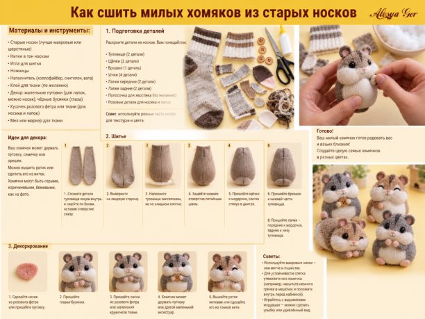 🙌 МАСТЕР - КЛАСС 🙌 по Рукоделию