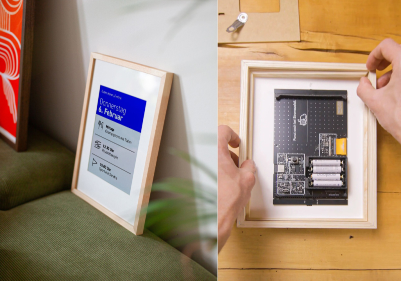 OpenPaper выпустила 13-дюймовую цветную E‑Ink‑рамку с поддержкой Home Assistant и автономностью до полугода