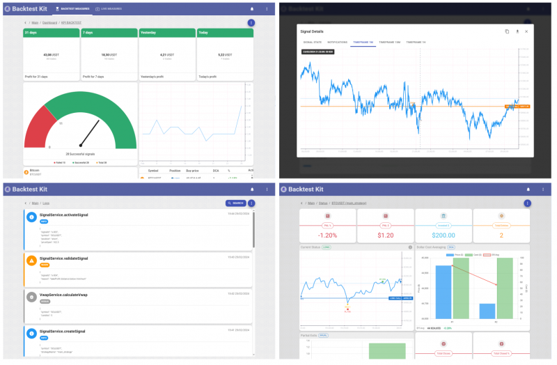 Полноценный trading engine для экосистемы NodeJS