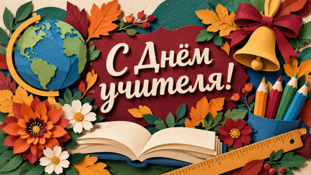 Поздравляем с Днём учителя: яркие и красивые открытки к празднику