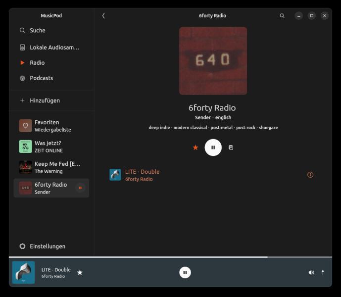 Релиз MusicPod 3.0 — открытого плеера для Linux, macOS и Windows
