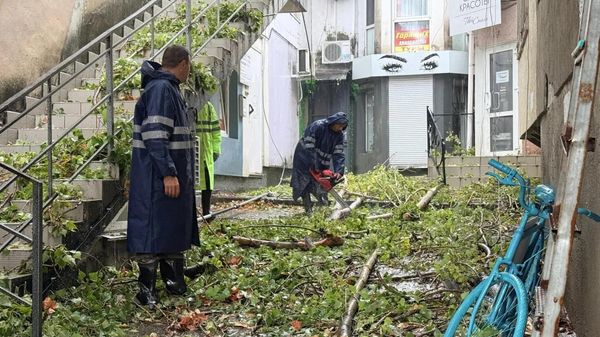 Непогода в Севастополе