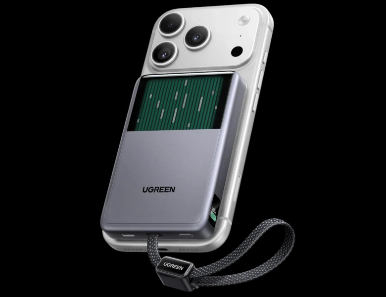Ugreen выпустила пауэрбанк MagFlow Pro со встроенным жидкостным охлаждением