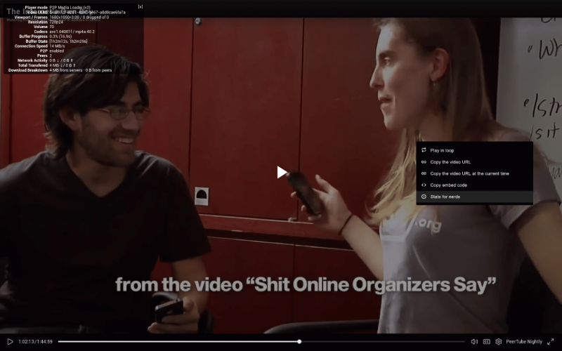 Вышел пиринговый видеохостинг PeerTube 8.0