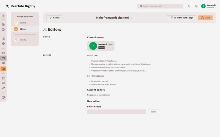 Вышел пиринговый видеохостинг PeerTube 8.0