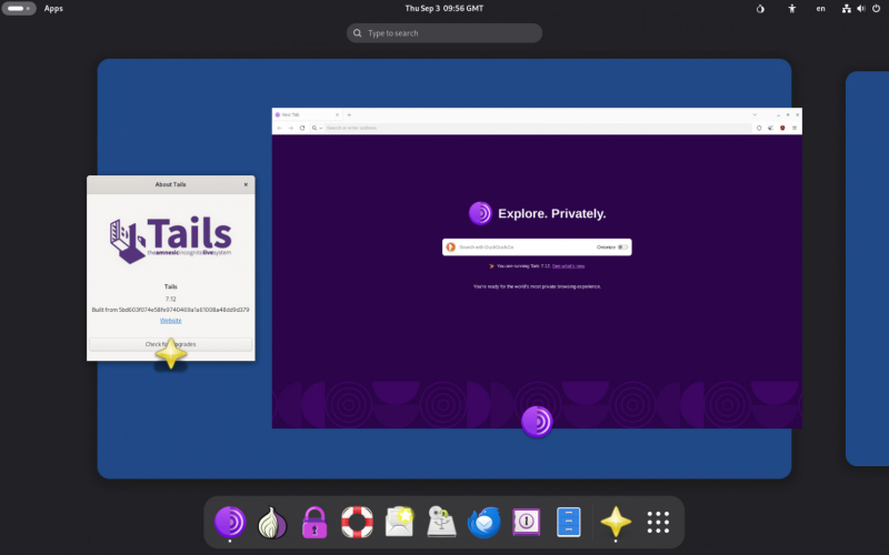 Вышел Tails 7.12