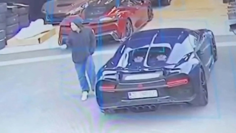 Глава Bugatti преследовал угонщика Chiron на своём Porsche 911
