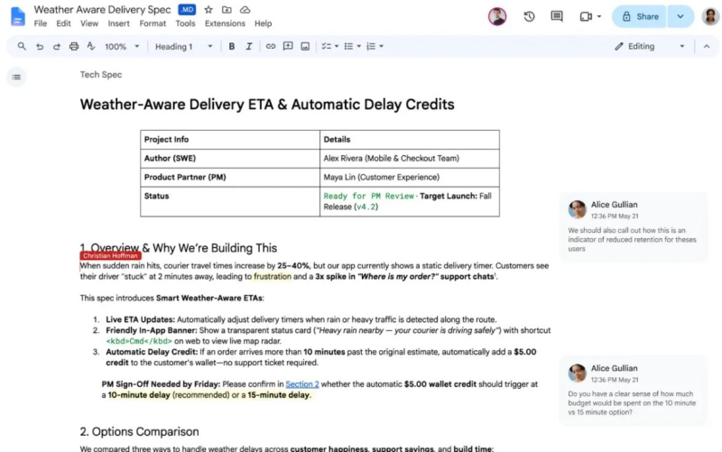 Google упростит работу с&nbsp;файлами Markdown в&nbsp;сервисах Drive и Docs
