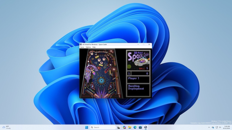 Microsoft может вернуть 3D Pinball в&nbsp;Windows 11: глава подразделения Windows включил эту идею в&nbsp;список для&nbsp;рассмотрения