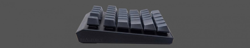 Realforce представила раздельную клавиатуру RS1&nbsp;с&nbsp;бесшумными переключателями