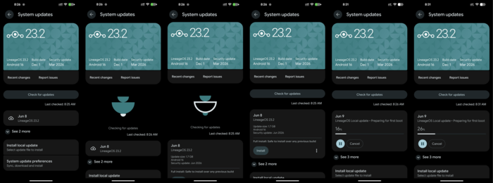 Релиз LineageOS 24 на основе Android 17