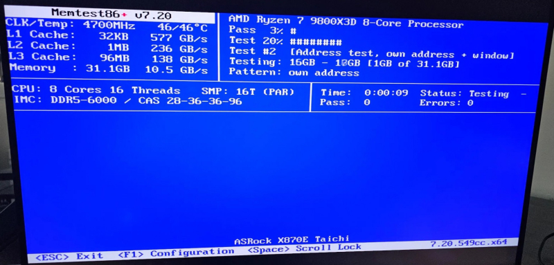 Релиз Memtest86+ v9.00