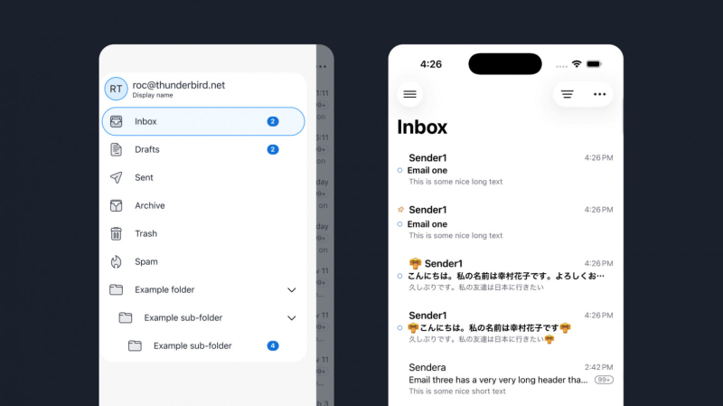В Mozilla Thunderbird начали разработку нативного приложения для iPhone и iPad