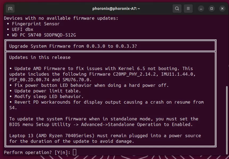 Выпуск обновления открытого инструментария для загрузки прошивок Fwupd 2.1.9